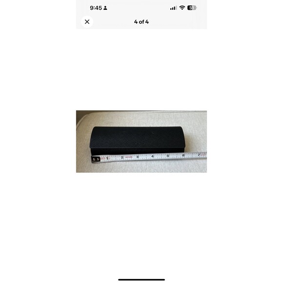 Prada Black Flip Top Clamshell Protective Eyeglasses /Sunglasses Case - Picture 4 of 4